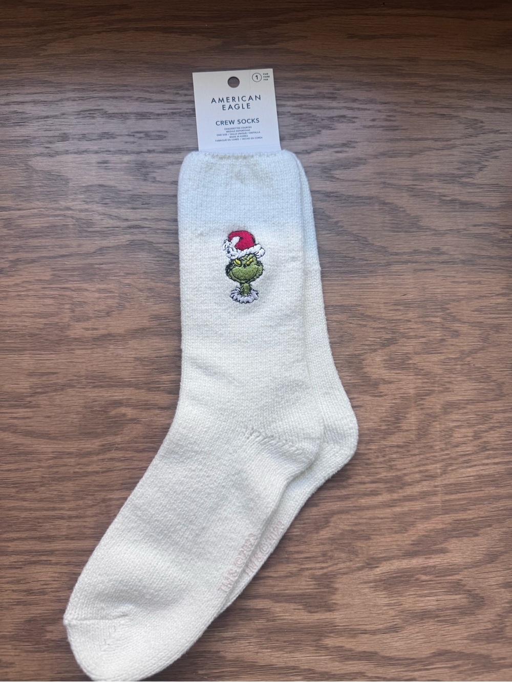 American Eagle Outfitters Grinch Socks
